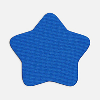 Наклейка тканевая Lunga Bial, M, синяя