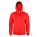 Толстовка унисекс с капюшоном SELEN 260, красный
