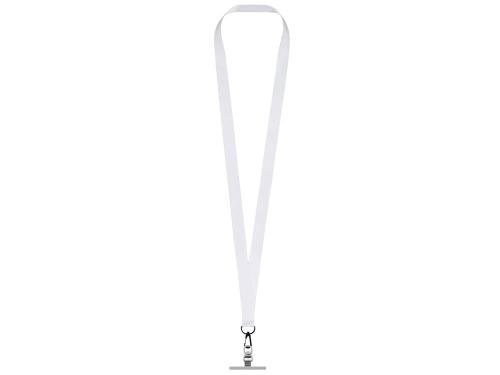 Ланъярд 2 см под сублимацию с трендовым карабином и металлическим держателем для телефона, черный