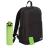 Подарочный набор Форст (Forst), черный/салатовый (бутылка, ЗУ, рюкзак)