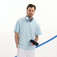 Футболка унисекс RUST NEO, 100% хлопок, 240 гр., голубой