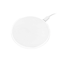 Беспроводное зарядное устройство с подсветкой 15W Auris, белое