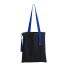 Шоппер Superbag black (чёрный с синим)