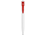 Ручка шариковая Какаду, белый/красный