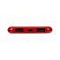 Аккумулятор Uniscend Half Day Type-C 5000 мAч, красный