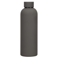 Термобутылка вакуумная герметичная Prima, серая