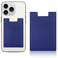 Держатель карт на телефоне SlimPocket, Синий