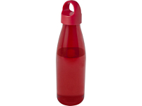 Bergen бутылка для воды объемом 800 мл из переработанной пластмассы, красный