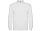 Рубашка поло Estrella мужская с длинным рукавом, белый