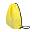 Рюкзак ERA, желтый, 36х42 см, нетканый материал 70 г/м, желтый