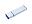 USB 2.0- флешка на 16 Гб «Snow» с колпачком, цвет: серебристый