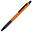Ручка шариковая с грипом CACTUS, оранжевый