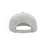 Бейсболка SNAP BACK, 6 клиньев, пластиковая застежка, белый, черный