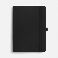 Ежедневник Peel Flex, недатированный, черный