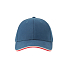 Бейсболка PILOT PIPING SANDWICH-S, синий