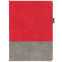 Ежедневник Horizon, недатированный, серый с красным