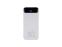 RIVACASE VA2540 (10 000mAh), QC/PD 20W внешний аккумулятор с дисплеем, белый 12/48