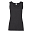Майка женская "Lady-Fit Valueweight Vest", черный,XS, 97% хлопок,3%полиэстер, 165 г/м2, черный