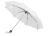 Зонт складной Columbus, механический, 3 сложения, с чехлом, белый