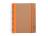 Блокнот А5+ ALANI с шариковой ручкой, крафтовый/оранжевый