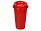 Стакан-тамблер SipGo, 400мл, красный 185С