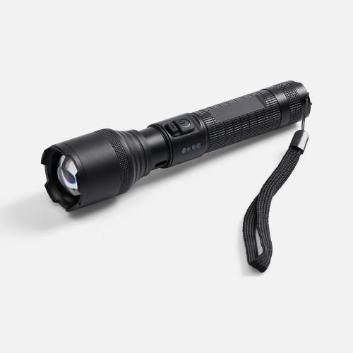 Фонарь аккумуляторный с фокусировкой луча FarSee, черный