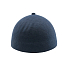 Бейсболка UNI-CAP PIQUET, без панелей и швов, без застежки, темно-синий