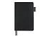 Блокнот А5 Boston, черный с серым срезом