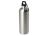 Одностенная бутылка для воды с карабином Oregon, изготовленная из нержавеющей стали, сертифицированной по стандарту RCS, объемом 750 мл - Серебряный