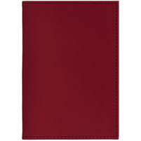 Обложка для паспорта Shall, красная