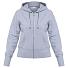 Толстовка женская Hooded Full Zip серый меланж