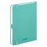 Ежедневник Alpha недатированный, бирюзовый/серый