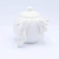 Сахарница с кроликами (NEW), Белый Сахарница с кроликами (NEW), Белый