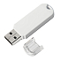 USB flash-карта UNIVERSAL (16Гб), белая, 5,8х1,7х0,6 см, пластик, белый