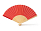 Веер LIDA, красный