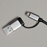 USB-хаб ROOT 8 в 1, серый, алюминий, серый