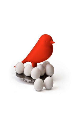 Набор магнитов Egg Sparrow, Красный/Белый