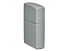 Зажигалка ZIPPO Classic с покрытием Flat Grey, латунь/сталь, серая, глянцевая, 38x13x57 мм