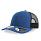 Бейсболка BRYCE, 6 клиньев, пластиковая застежка, переработанный полиэстер, синий