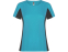 Футболка Shanghai женская, бирюзовый/графитовый