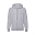 Толстовка без начеса LIGHTWEIGHT HOODED SWEAT JACKET 240, серый