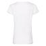 Футболка женская "Lady-Fit V-Neck T", белый