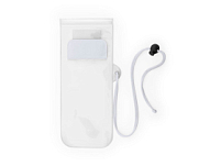 Водонепроницаемый чехол EIDER из ПВХ, прозрачный/белый Водонепроницаемый чехол EIDER из ПВХ, прозрачный/белый