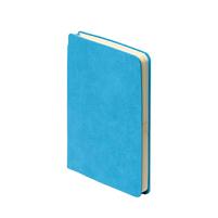 Ежедневник недатированный SALLY, A6, голубой, кремовый блок в линейку, голубой