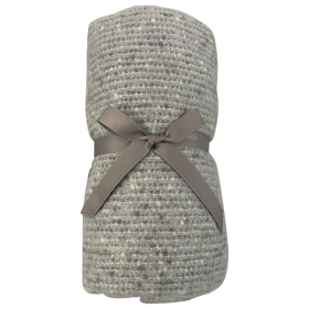 Плед акриловый SUPER SOFT CARE, Серый