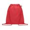 Рюкзак на шнурках, красный