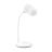 Лампа с колонкой и беспроводной зарядкой Alladin, Белый