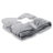 Плед флисовый SUPER SOFT COMFORT TRAVEL, Серый