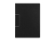 Планшет на магнитах с крышкой из экокожи Favor, черный
