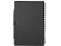 Slate многоразовый набор из блокнота в мягкой обложке и ручки - сплошной черный